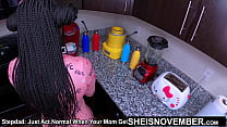 I Can Barely Fit My Long Big Dick Into My Stepdaughter Hot Wet Pussy, Much Tighter Then Her Older Stepmother, Fuck Hardcore Doggystyle Closeup, Sexy Ebony Girl Sheisnovember Big Ass Spank Fetish, Big Boobs and Areola Bouncing on Msnovember